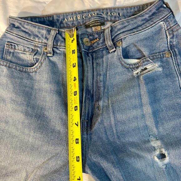 American Eagle Jeans Size 0 Inseam 27 inches Comfort Stretch - Picture 5 of 11